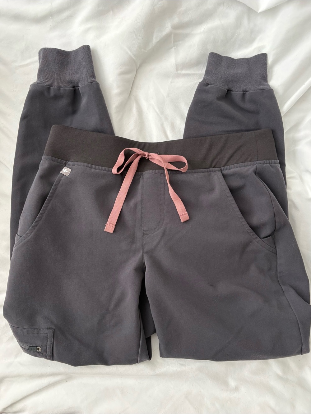 Figs High Waisted Zamora Jogger Scrub Bottoms